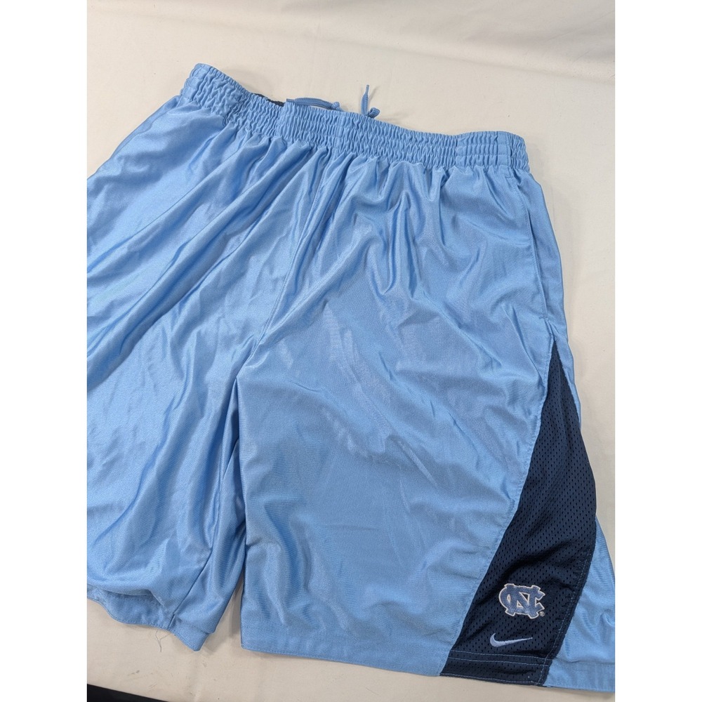 Vintage Nike Team UNC North Carolina Tar Heels Reversible Shorts XXL Dazzle Blue